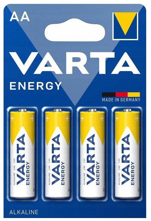 4x Varta ENERGY LR6/AA Batterie
