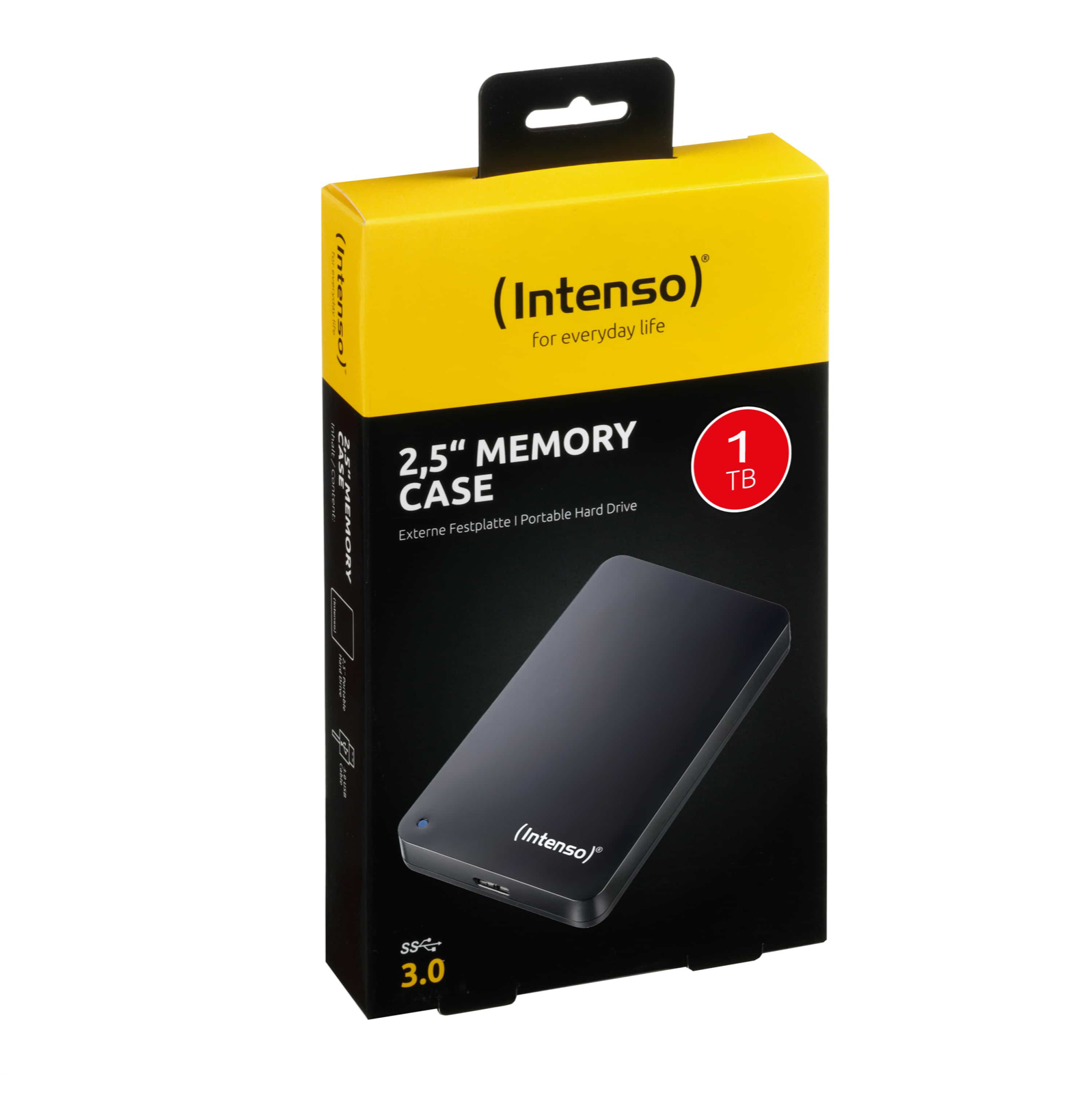 Intenso Externe Festplatte USB 3.0 Memory Case 2,5 Tragbar 1TB