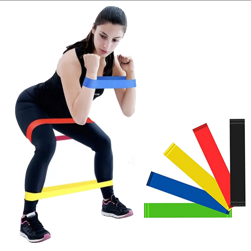 5x Fitnessbänder Training Bänder Gymnastikband Theraband FIT Naturlatex