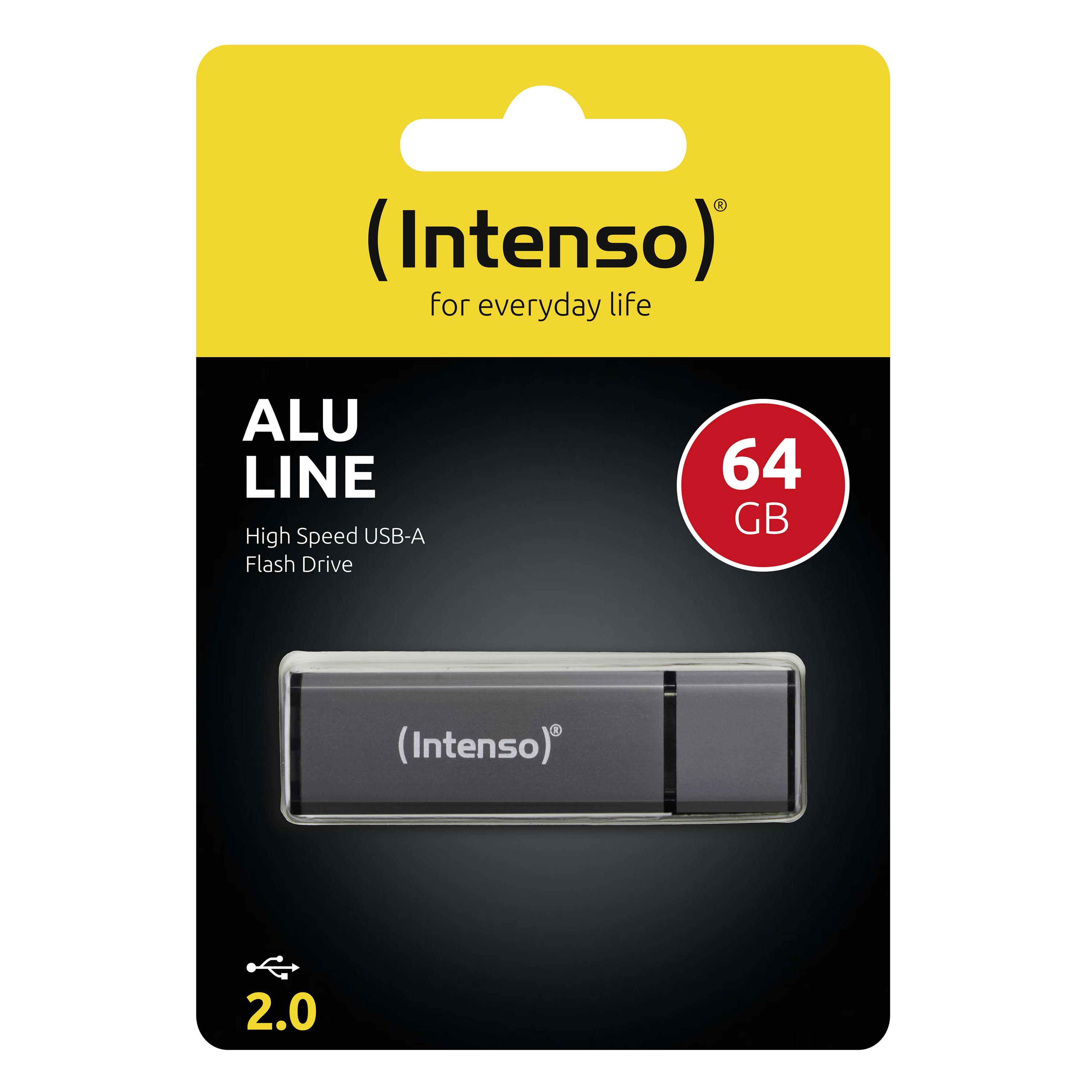 Intenso USB Stick Alu Line 2.0 USB Flash Drive 64GB