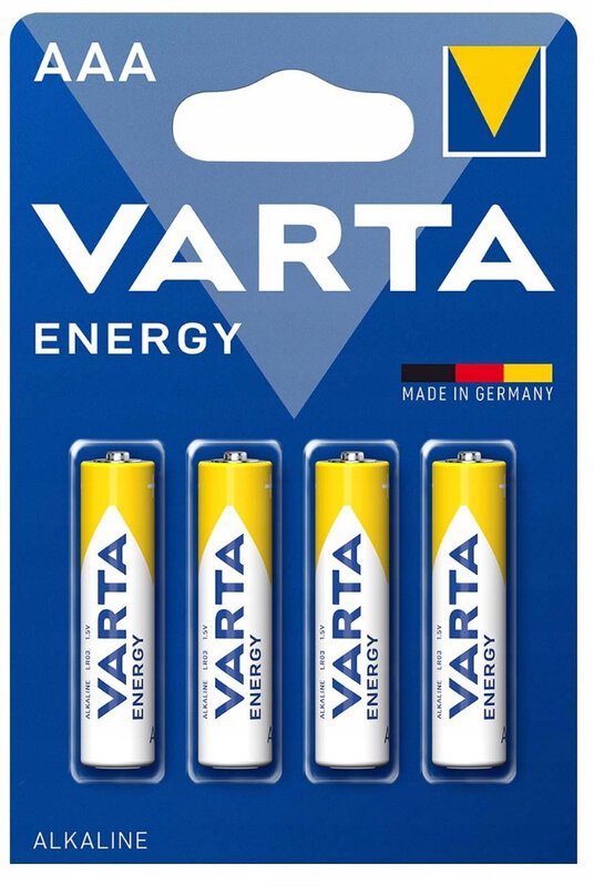 4x Varta ENERGY LR03/AAA Batterie