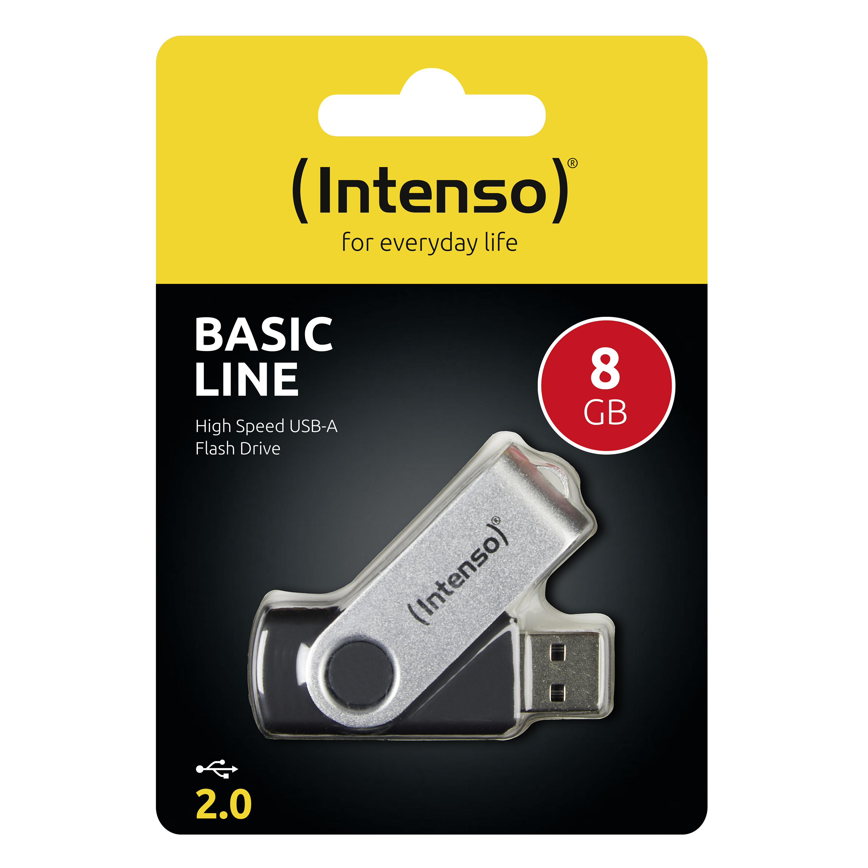Intenso USB Stick Basic Line 2.0 USB-Stick Flash Drive 8GB