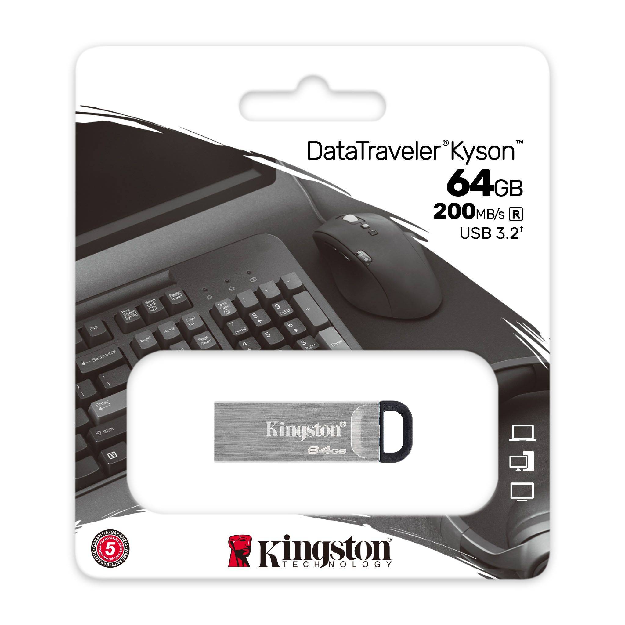 Kingston DataTraveler Kyson USB-Stick 64GB