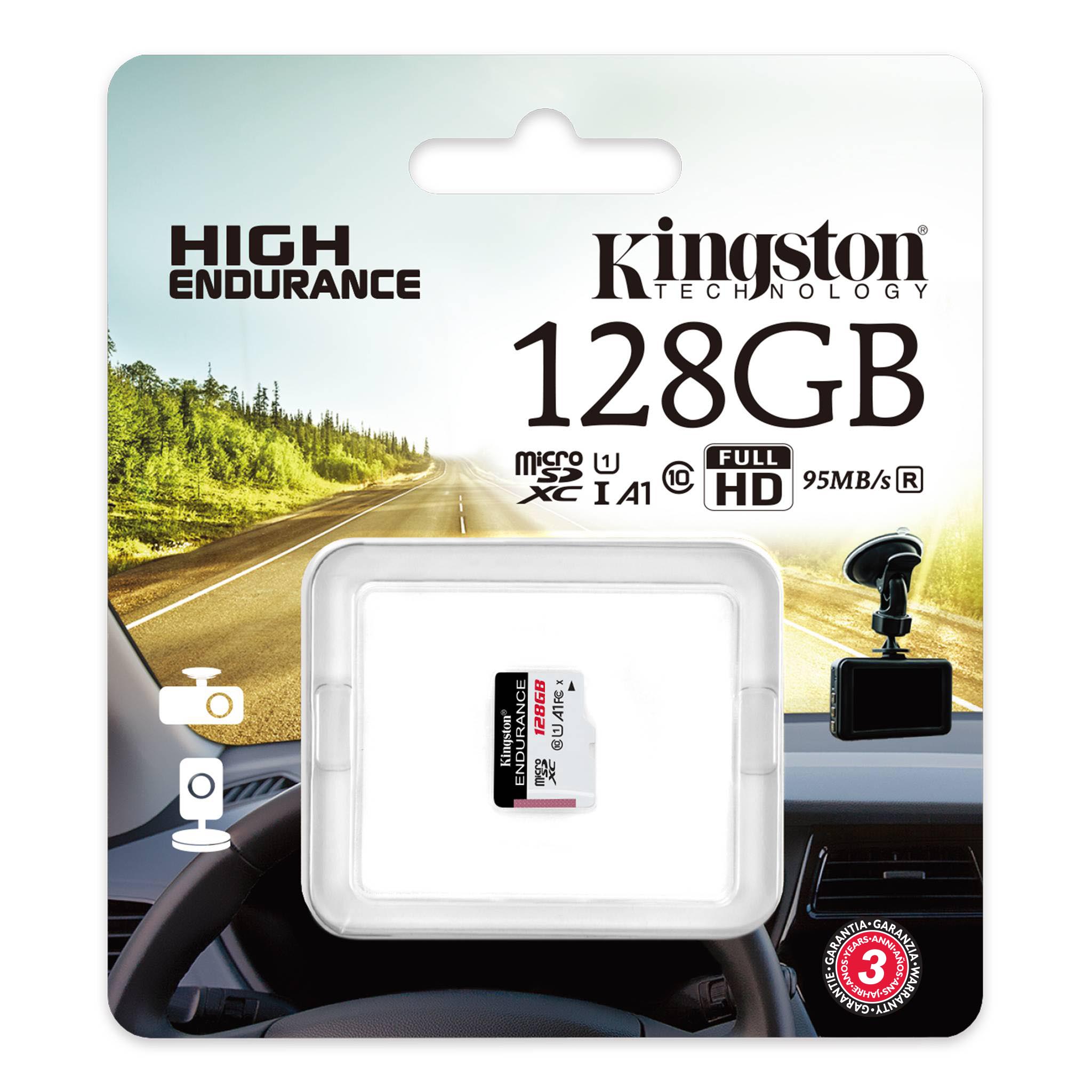 Kingston High-Endurance microSD Speicherkarte 128GB
