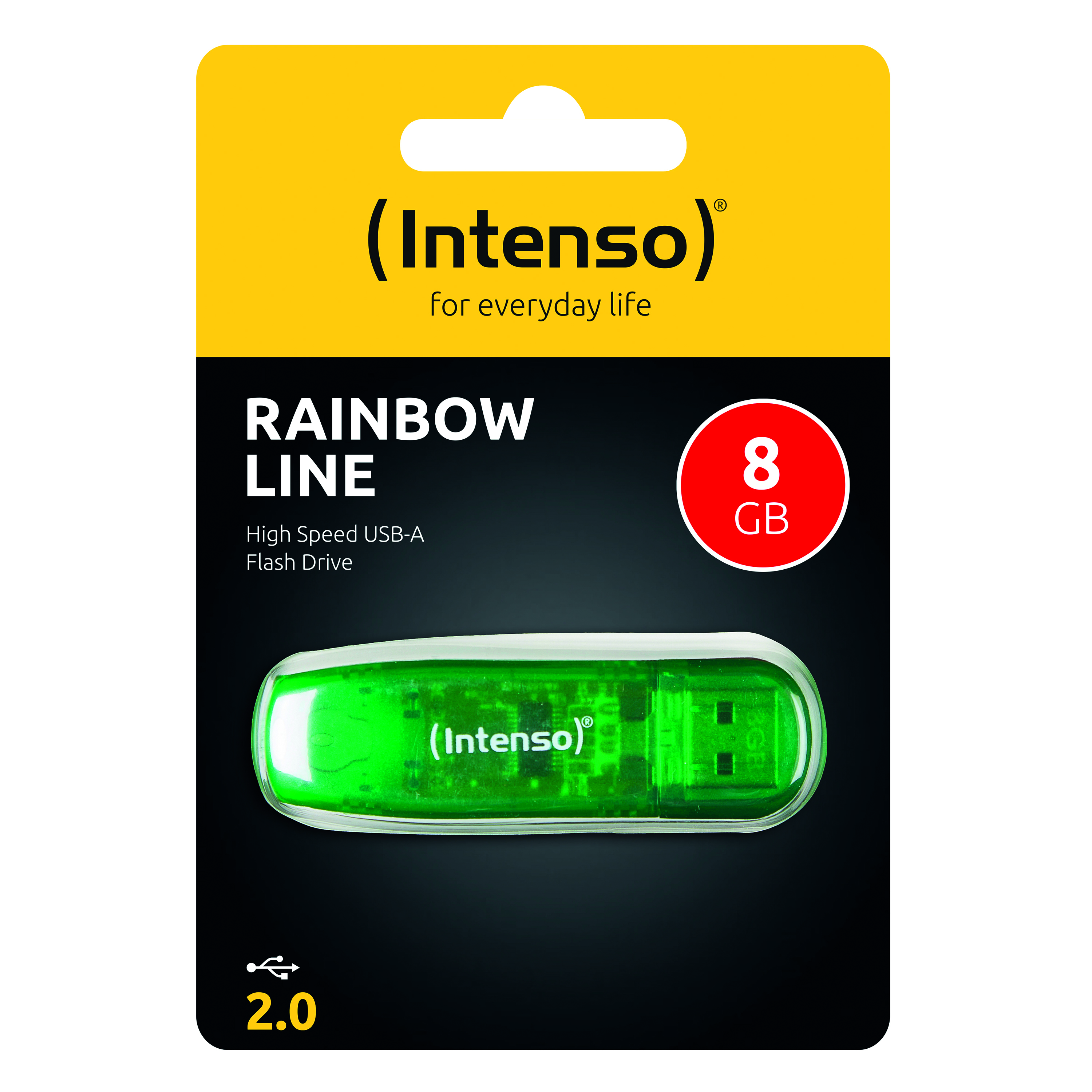 Intenso USB Stick Speicherstick Rainbow Line 8GB