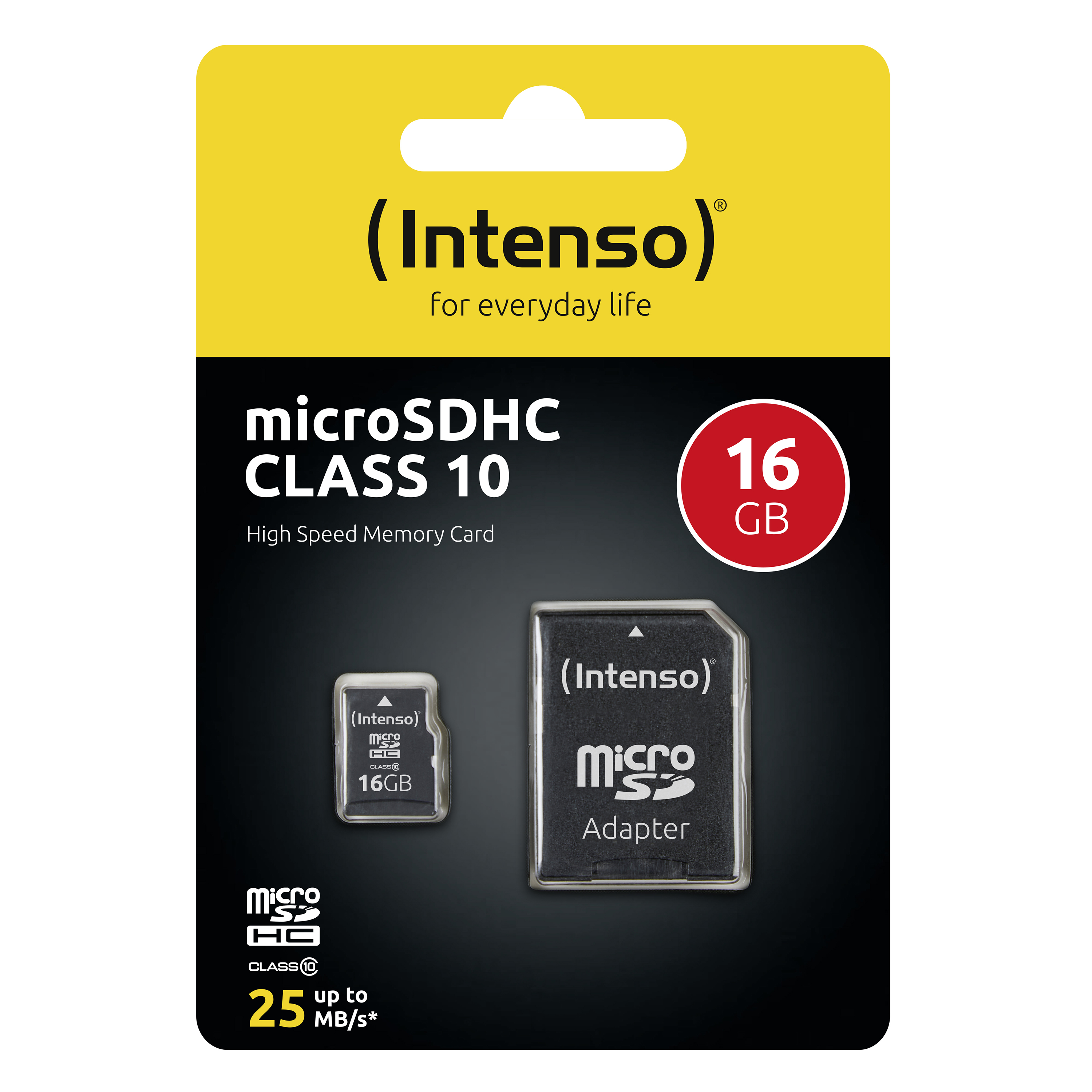 Intenso Micro SD Speicherkarte Class 10 MicroSDHC 16GB