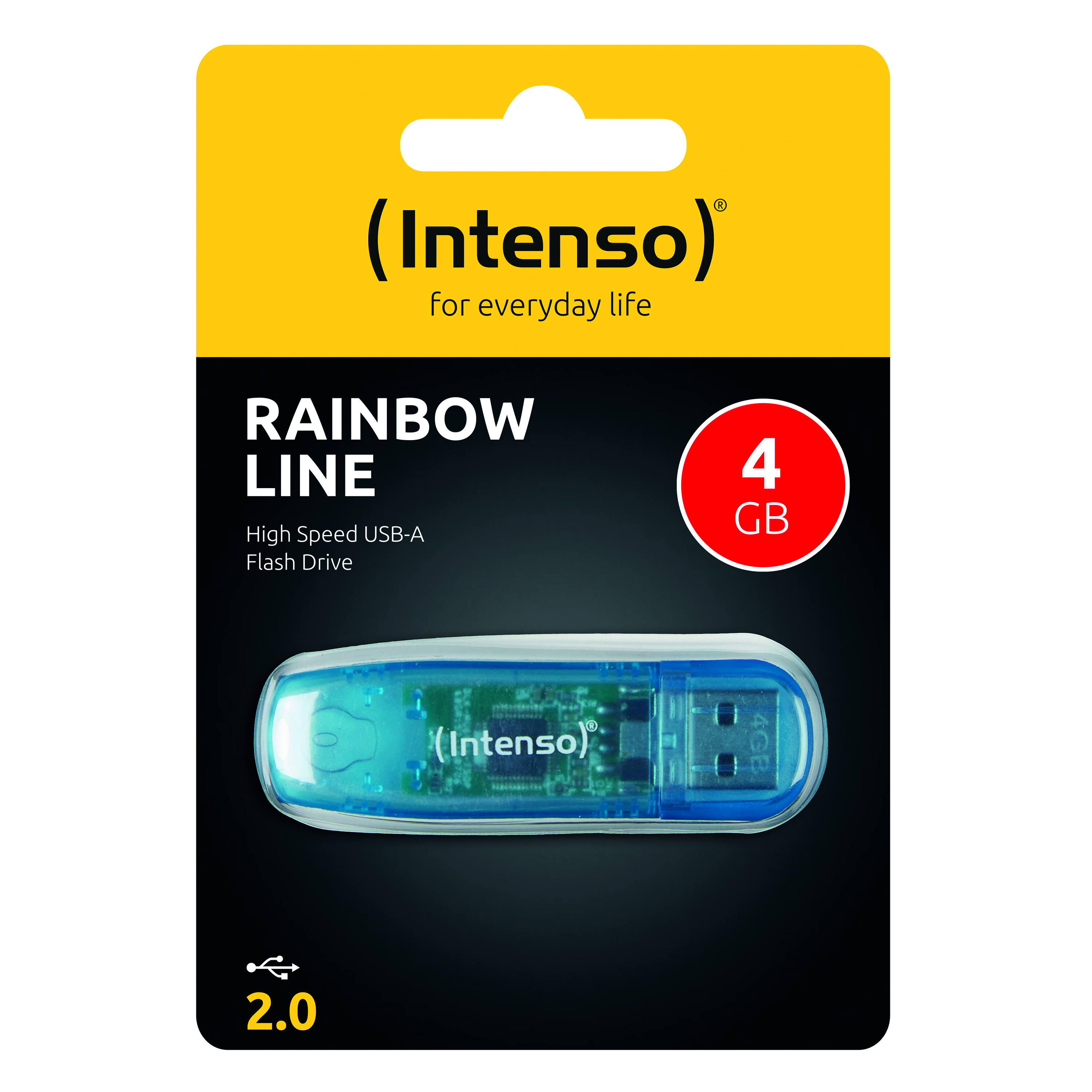 Intenso USB Stick Speicherstick Rainbow Line 4GB
