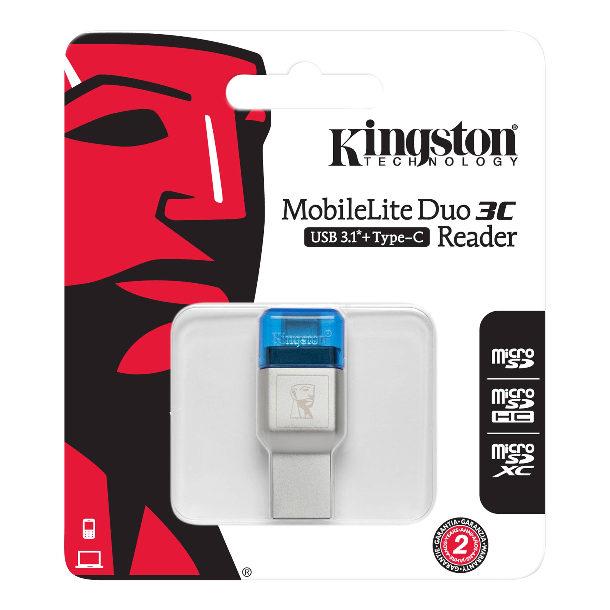 Kingston Kartenlesegerät MobileLite Duo 3C